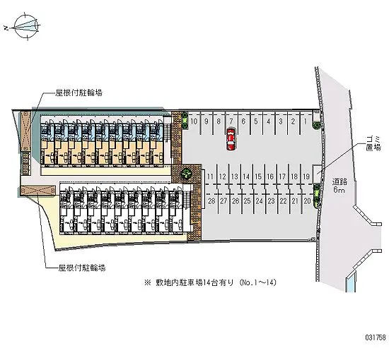 ★手数料０円★姫路市大津区平松　月極駐車場（LP）